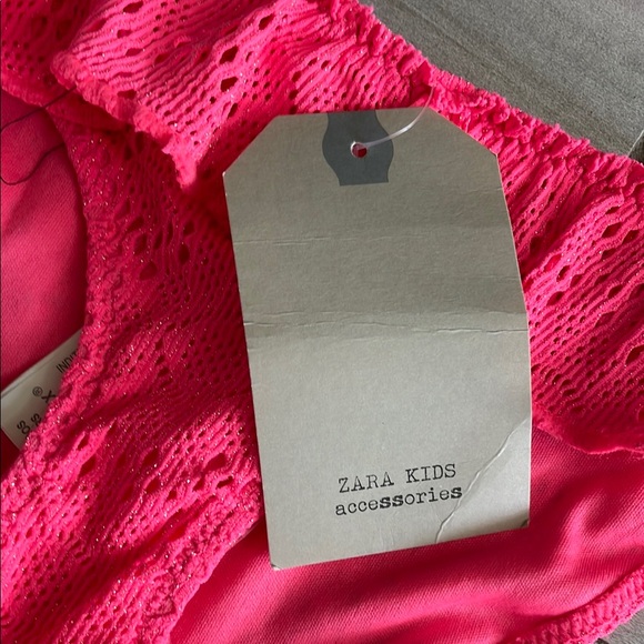 Zara Kids Pink Ruffle Bikini Set - Picture 2 of 6